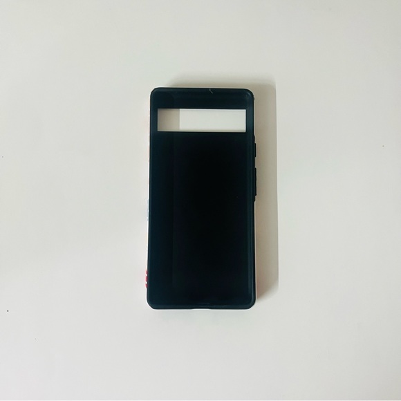 🙂📱 Google Pixel 6A Hard-Cover Phone Case (Smiley Face Pattern) - Picture 2 of 5